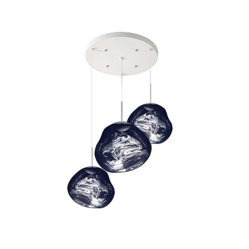 Multi Lava Round Chandelier - ZozHome