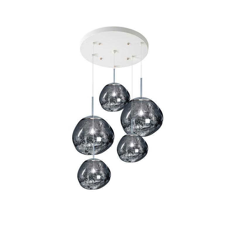 Multi Lava Round Chandelier - ZozHome