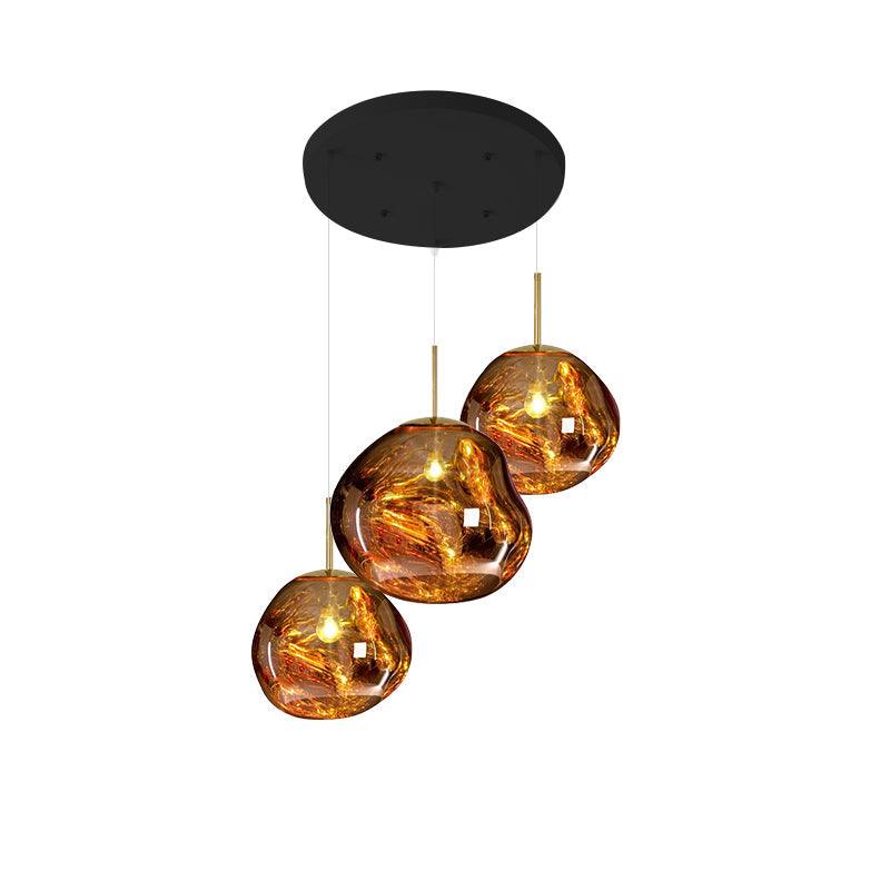 Multi Lava Round Chandelier - ZozHome