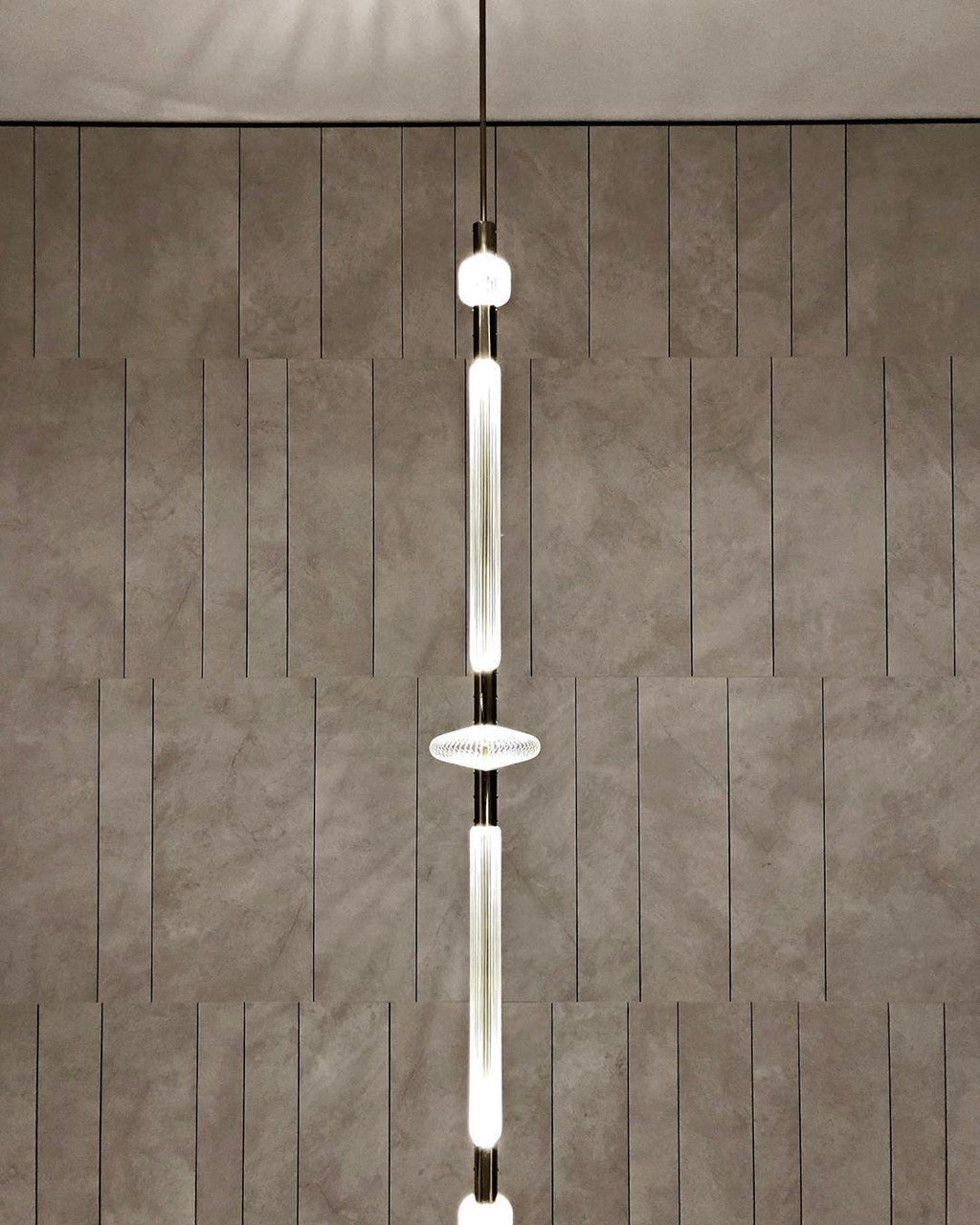 Multi-tube Glass Pendant Light