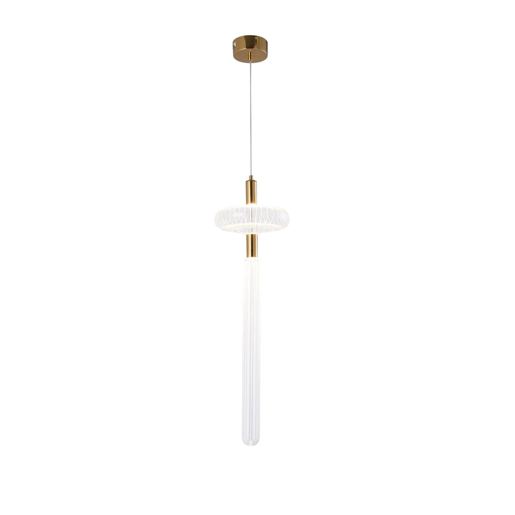 Multi-tube Glass Pendant Light