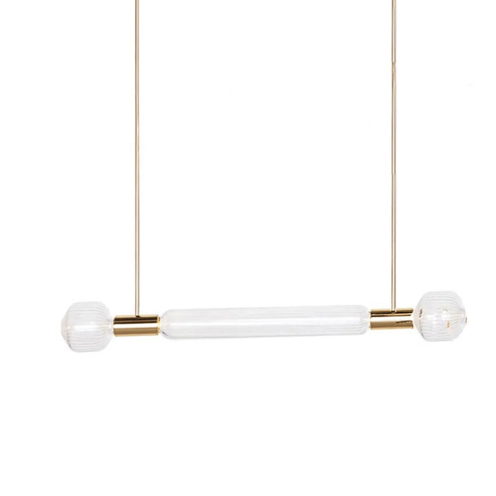 Multi-tube Glass Pendant Light