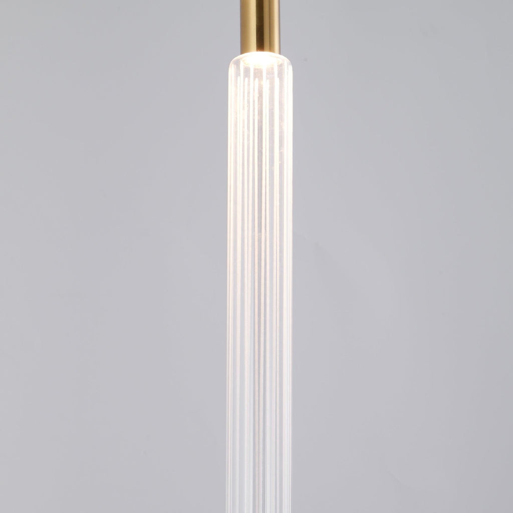 Multi-tube Glass Pendant Light