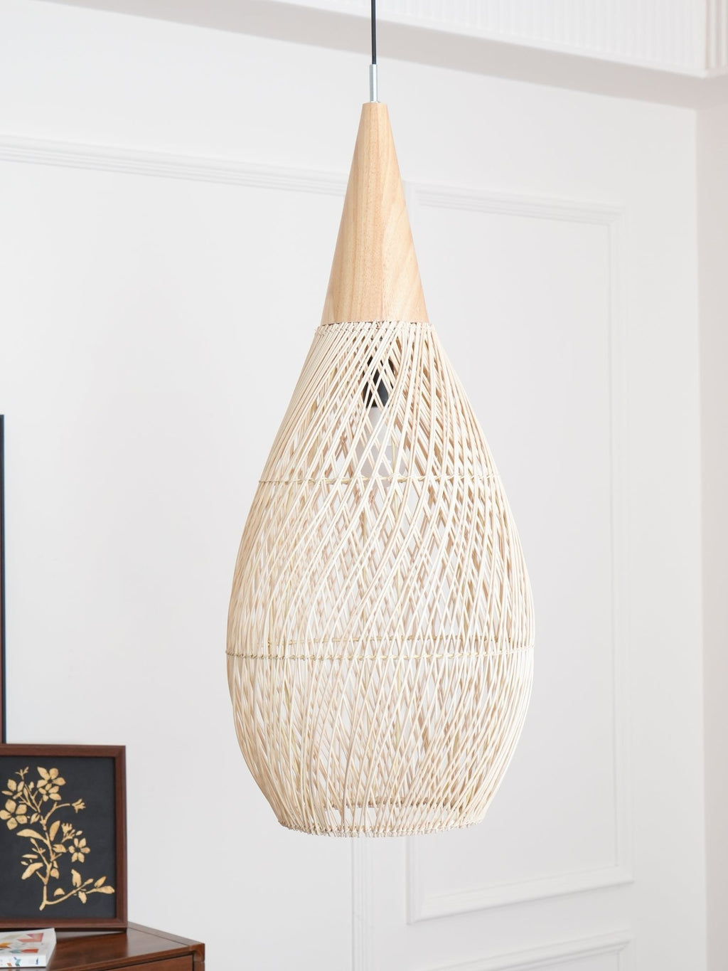 Natura Braided Rattan Pendant Lamp