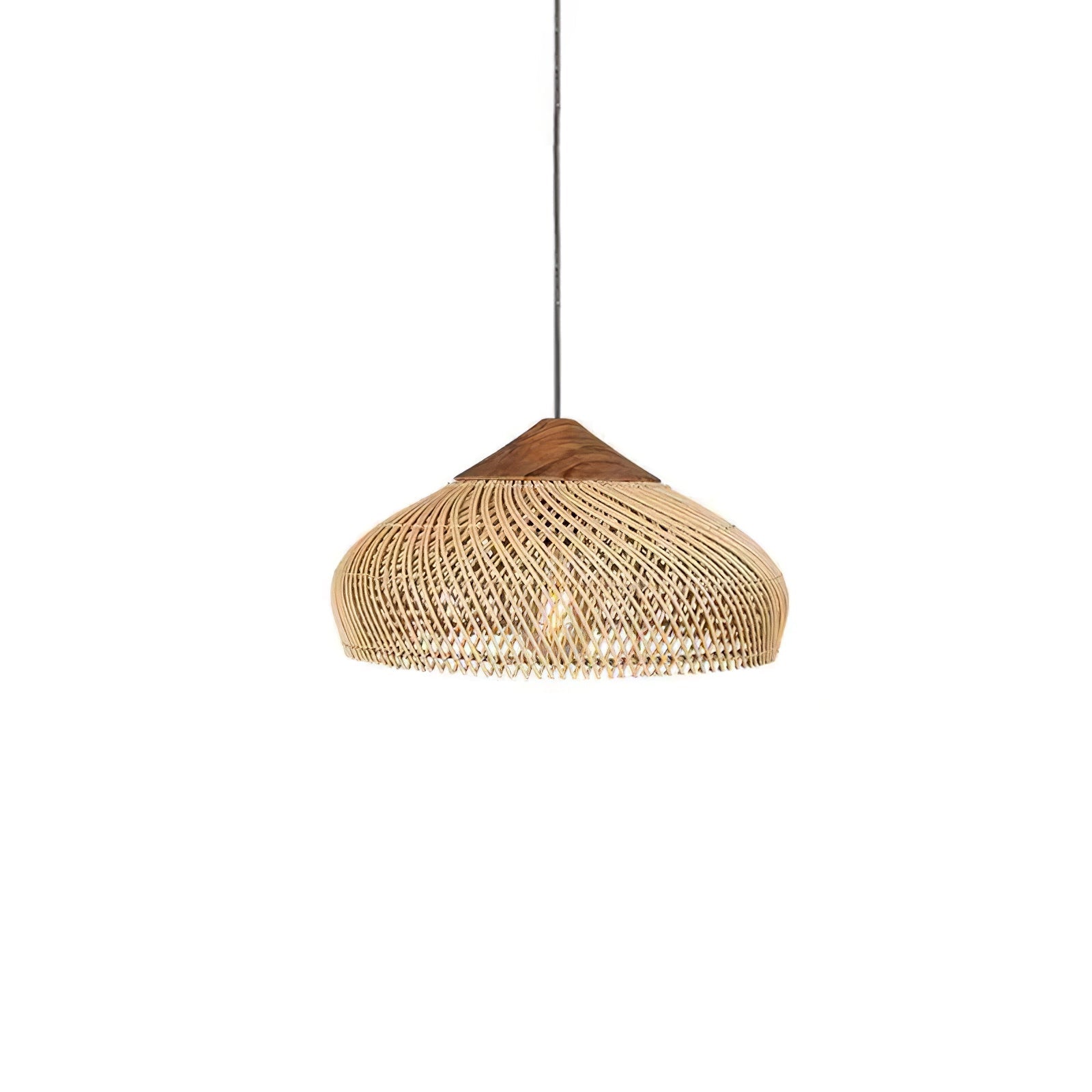 Natura Braided Rattan Pendant Lamp - ZozHome