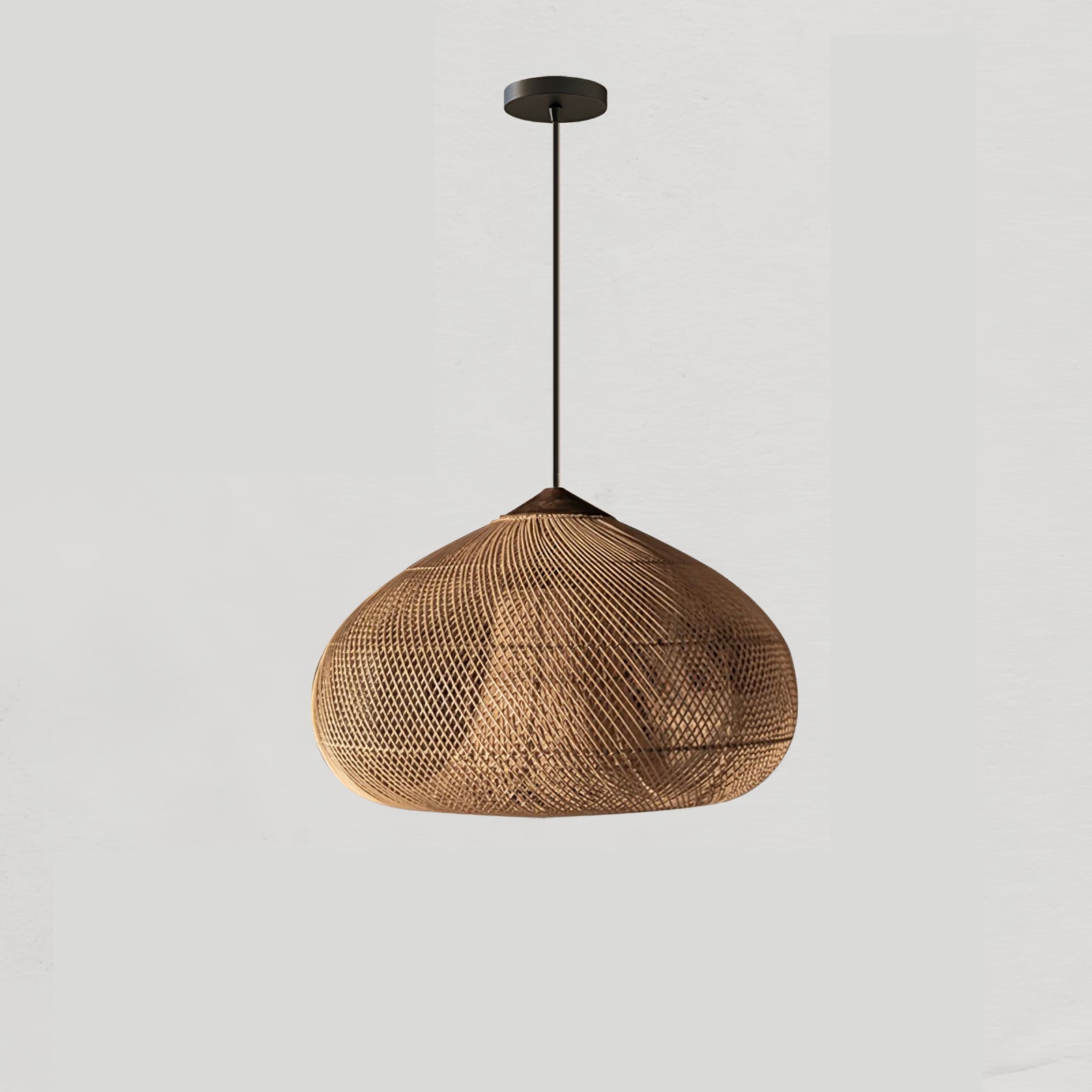 Natura Braided Rattan Pendant Lamp