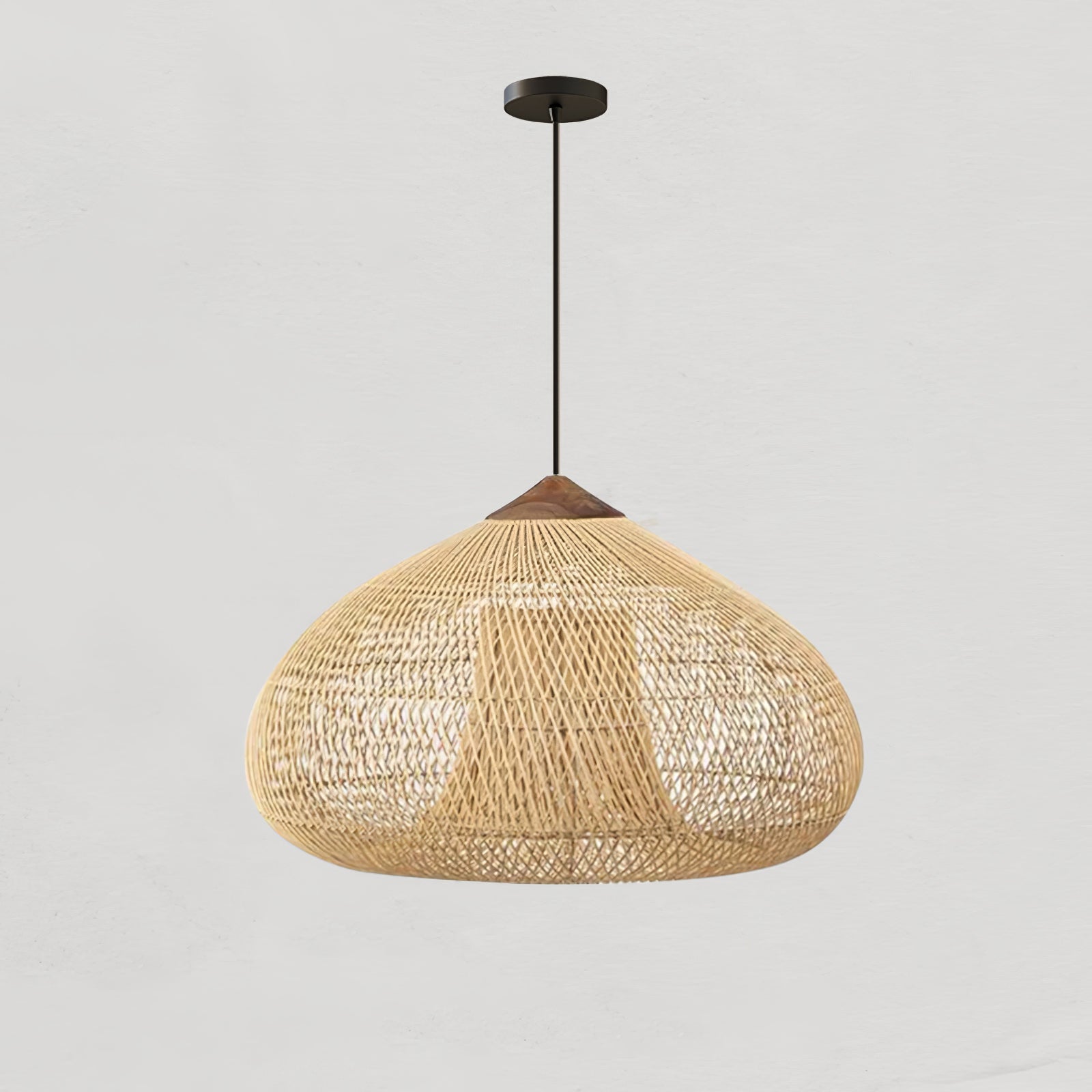 Natura Braided Rattan Pendant Lamp