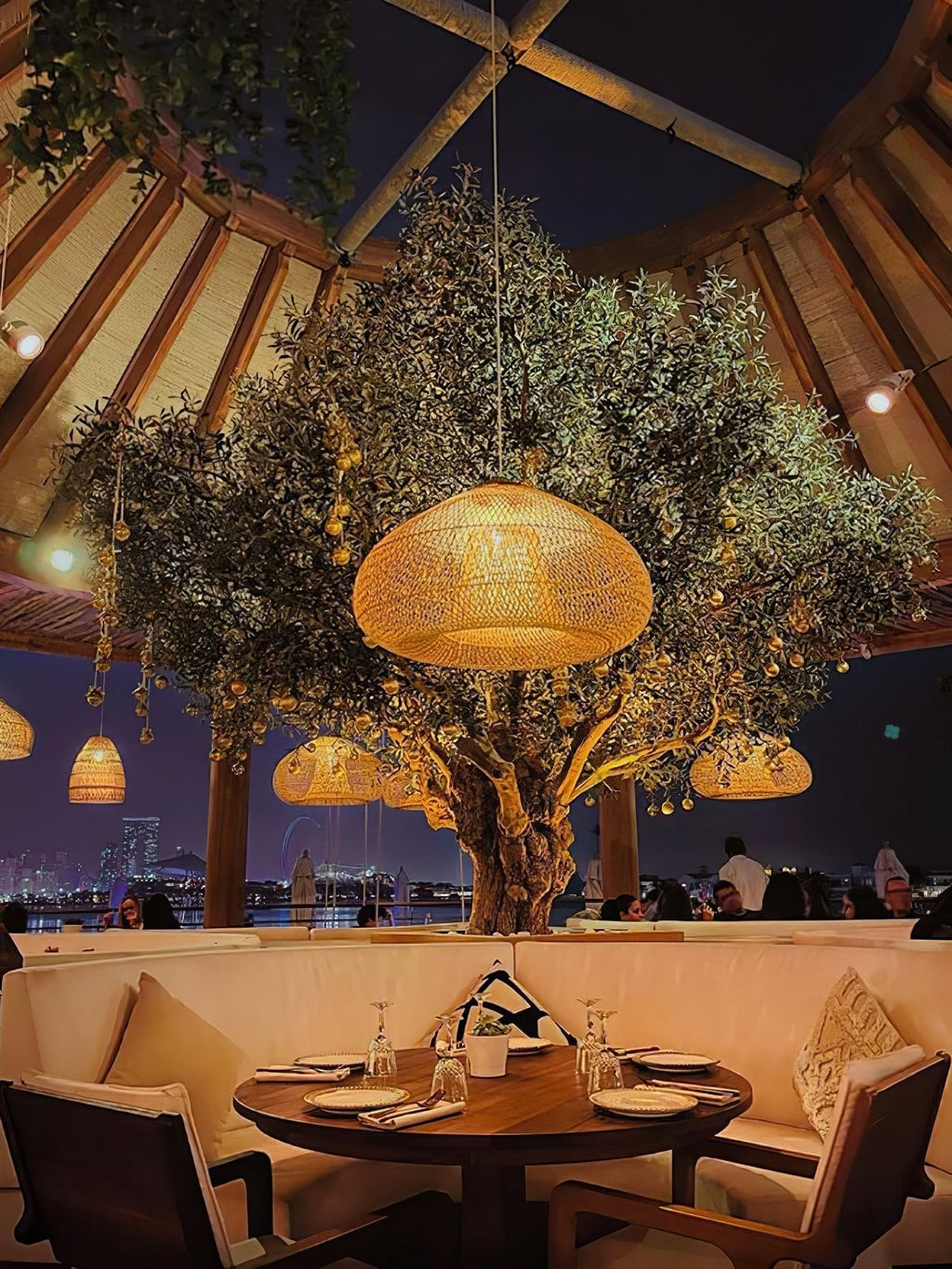 Natura Braided Rattan Pendant Lamp