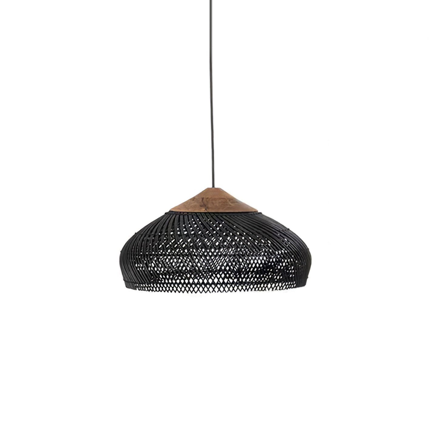 Natura Braided Rattan Pendant Lamp - ZozHome