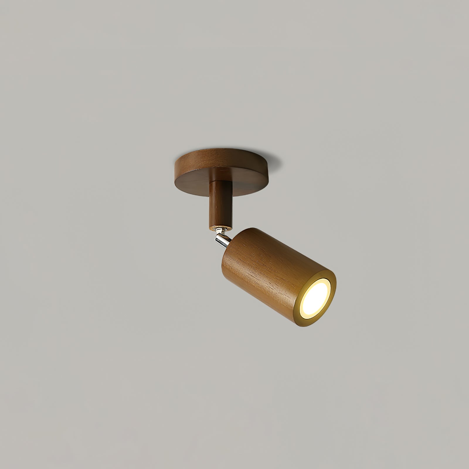 Natural Wood Beam Spotlight Light - ZozHome