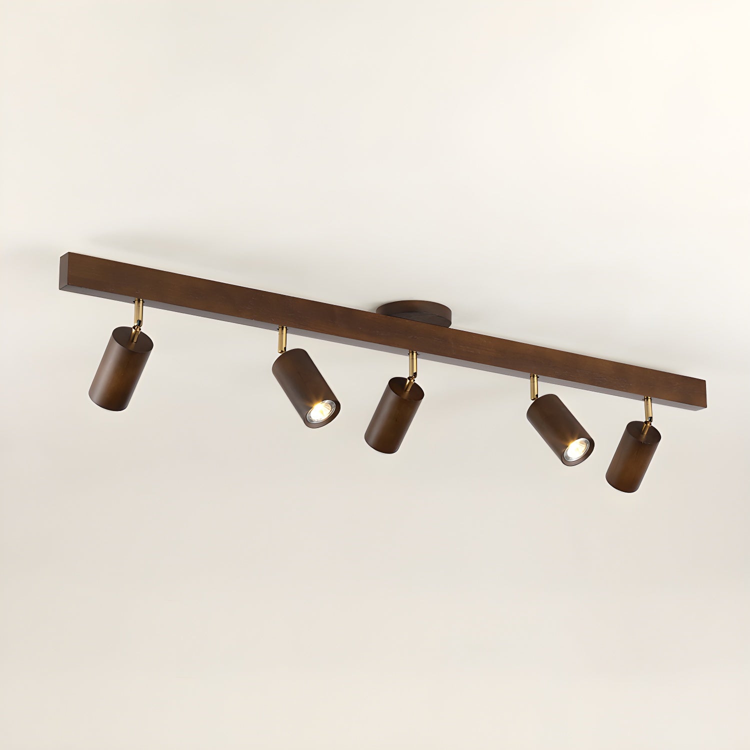 Natural Wood Beam Spotlight Light - ZozHome