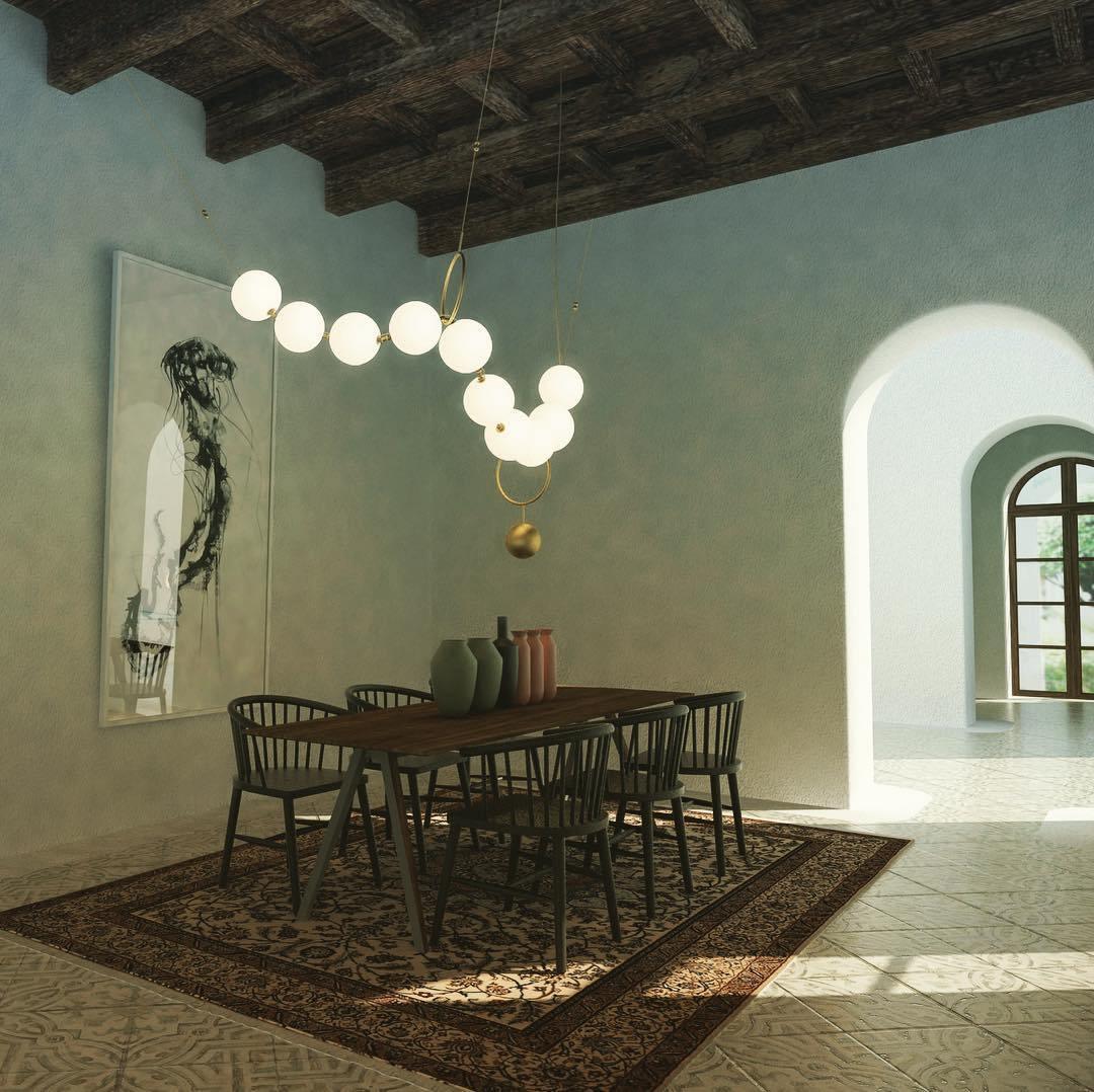 Necklace Pendant Lamp