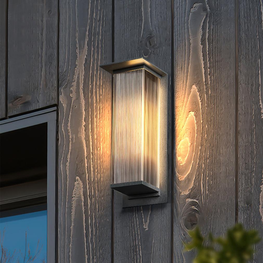 Oleron Box Outdoor Wall Lamp