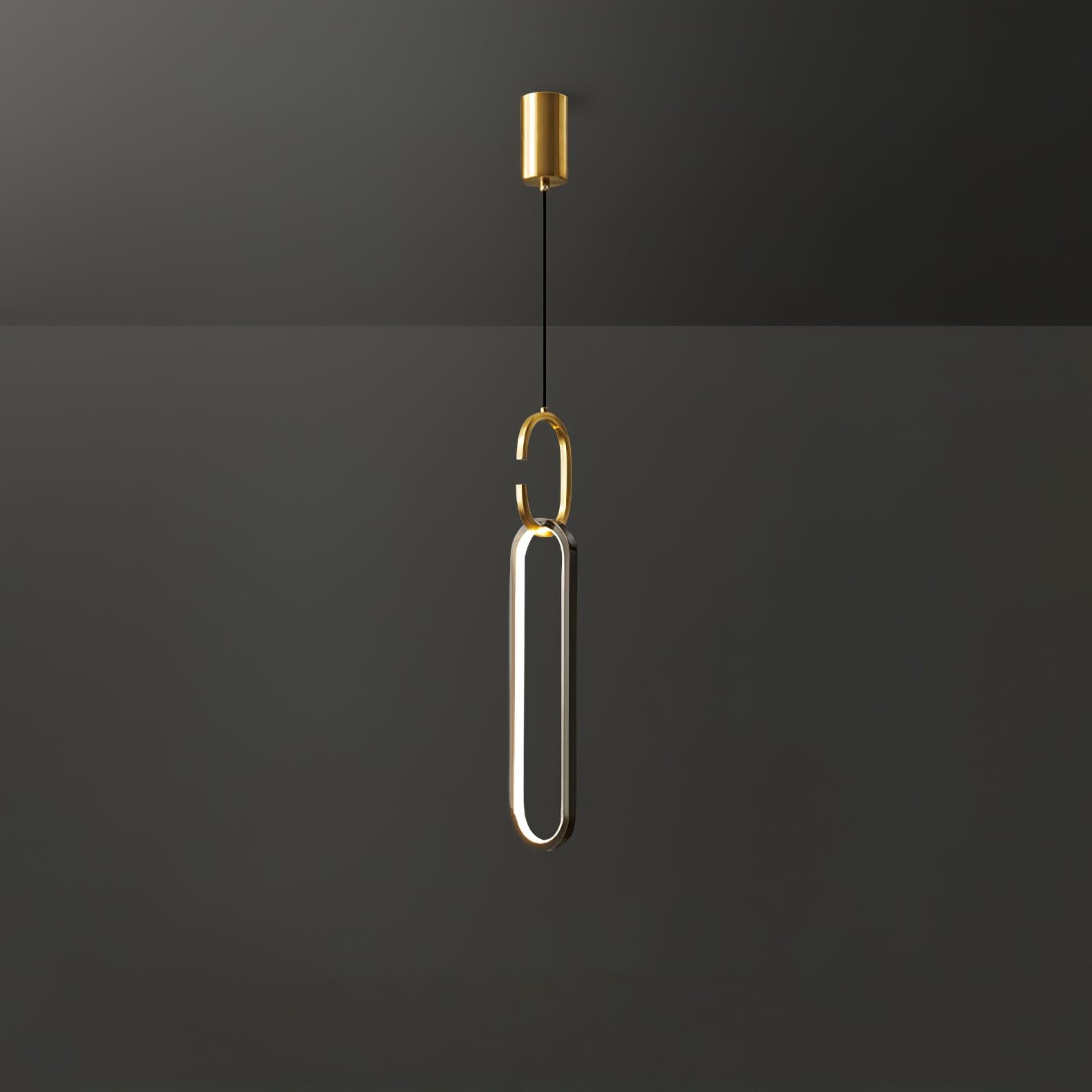 Oval Rings Pendant Light