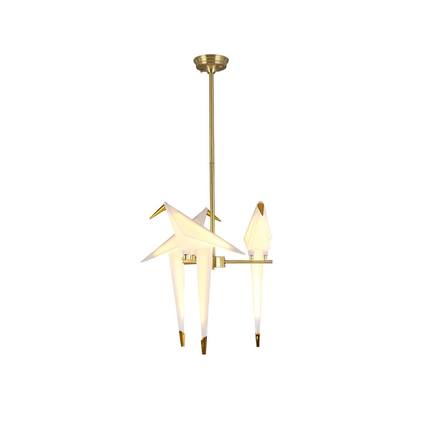 Paper Crane Bird LED Chandelier - ZozHome