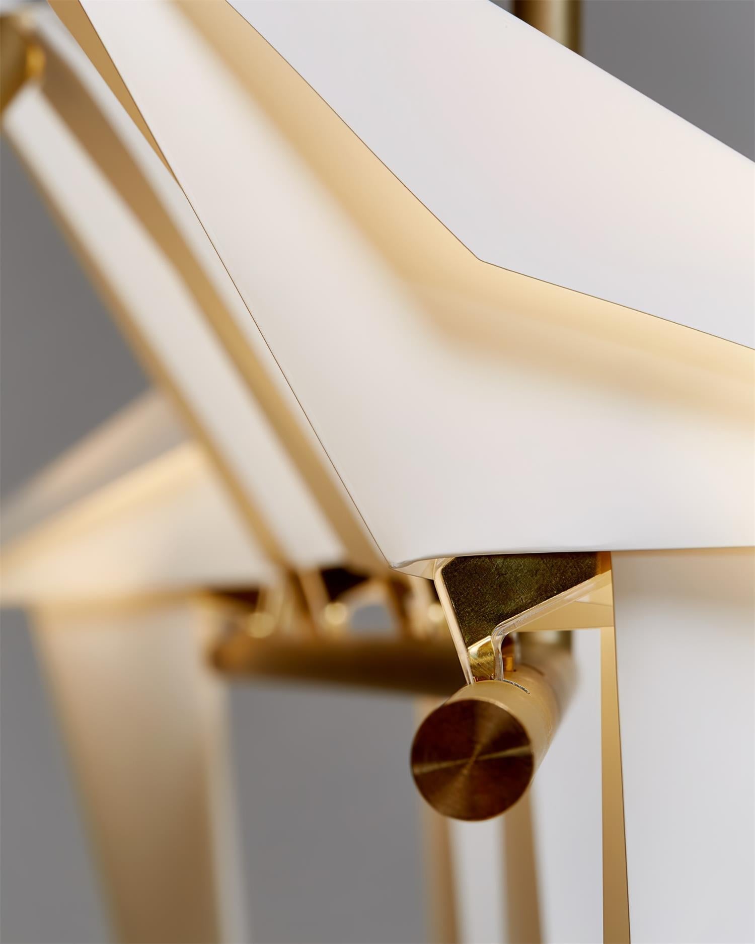 Paper Crane Bird LED Chandelier