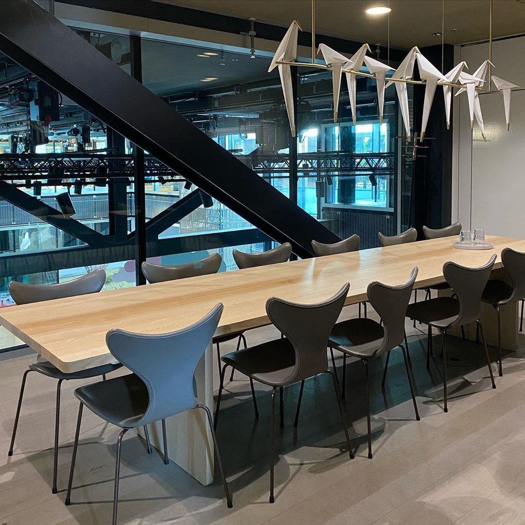 Paper Crane Bird LED Chandelier