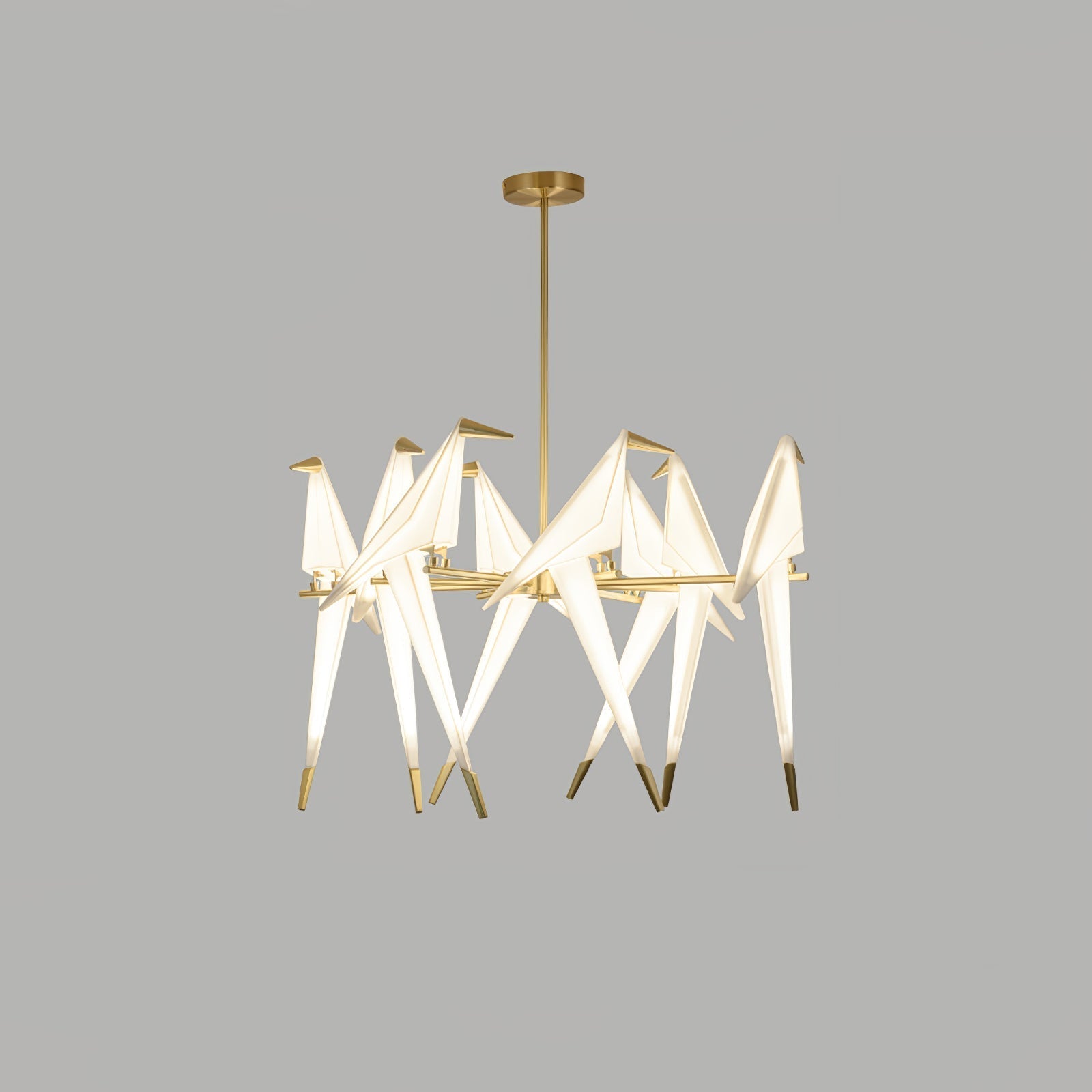 Paper Crane Bird LED Chandelier - ZozHome