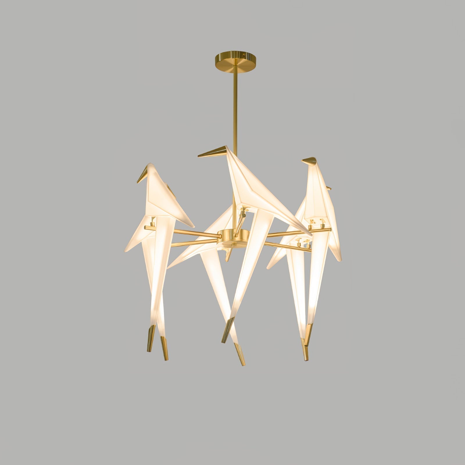 Paper Crane Bird LED Chandelier - ZozHome