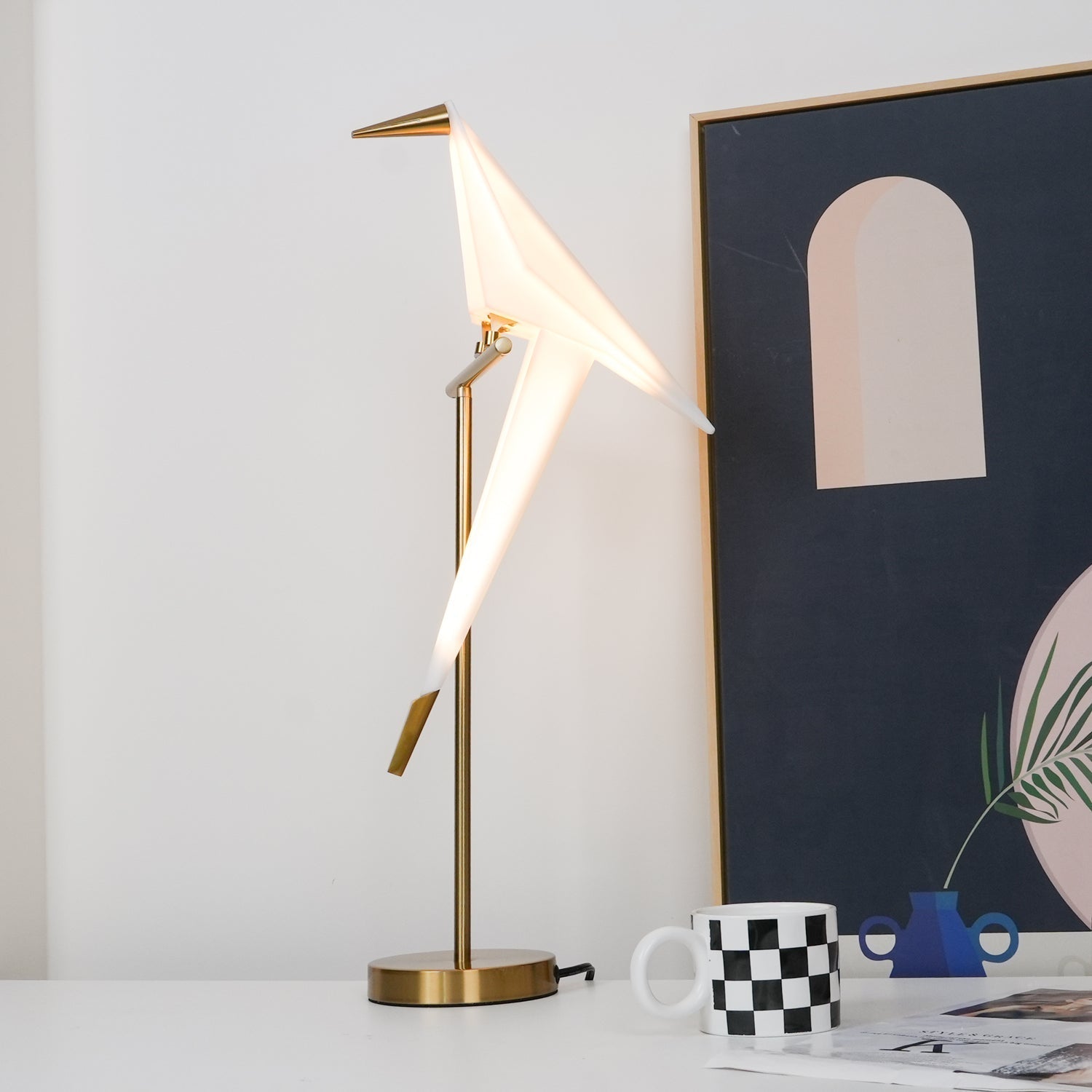 Paper Crane Table Lamp