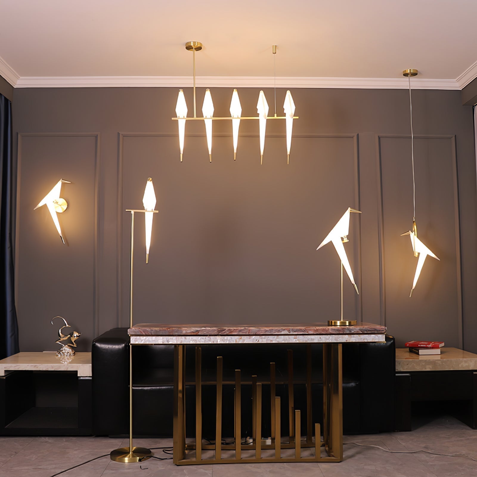 Paper Crane Table Lamp