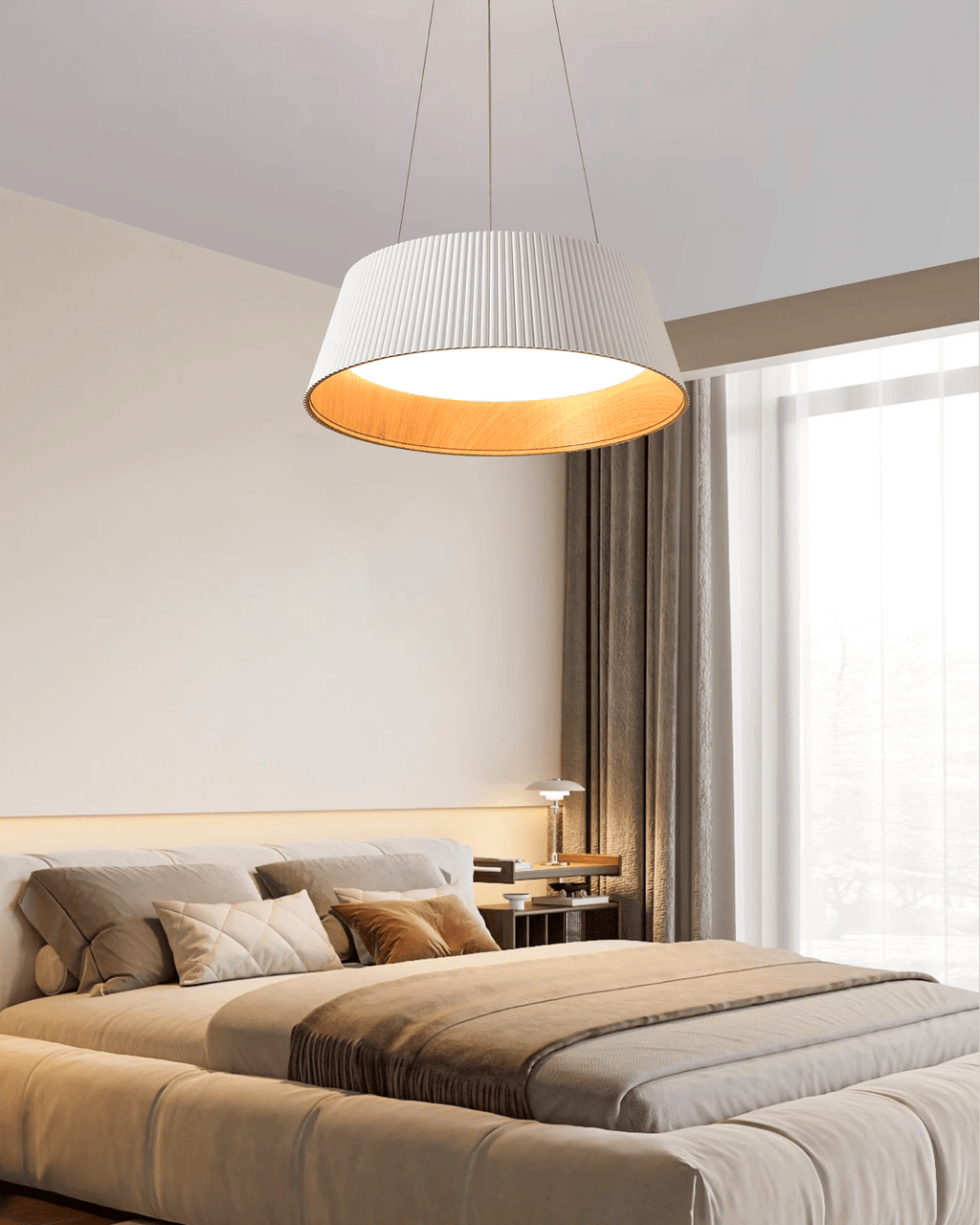 Paper Tube Pendant Light