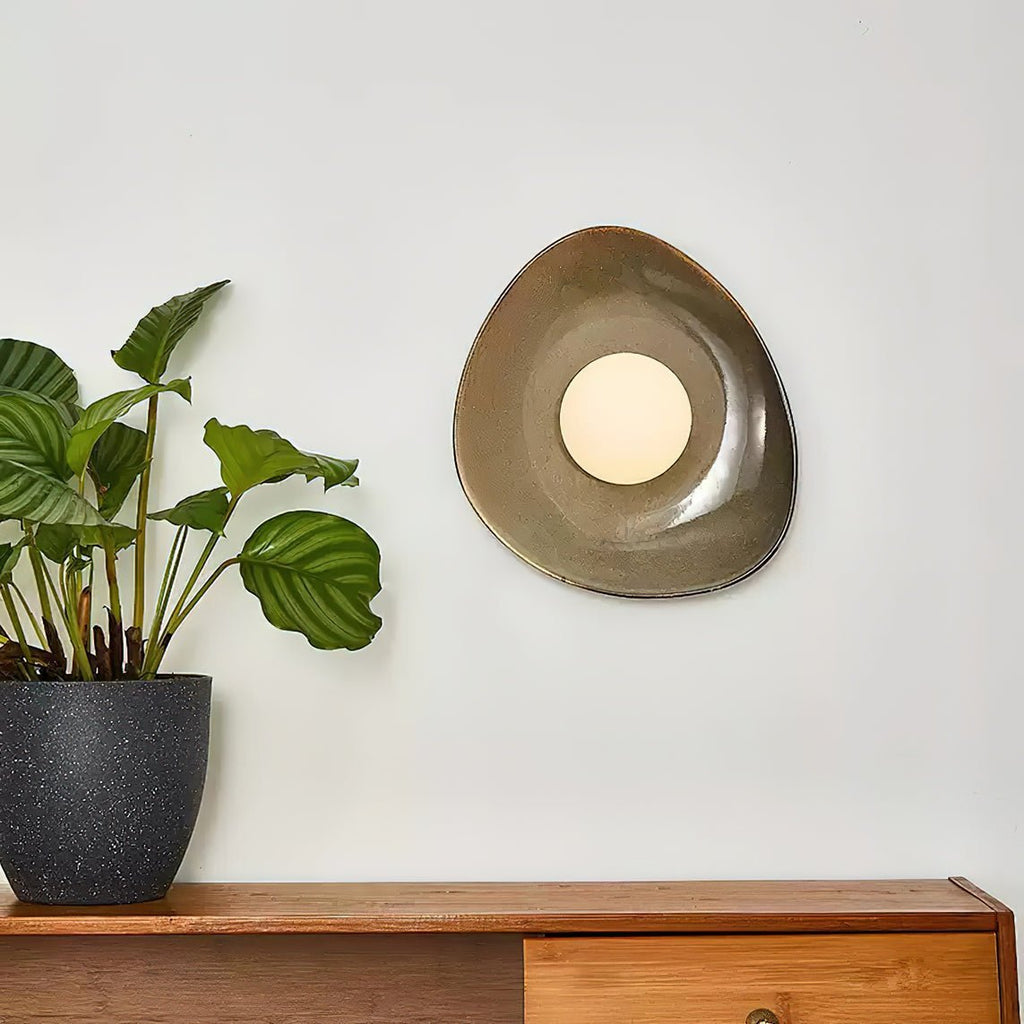 Pebble Disc Wall Light - ZozHome