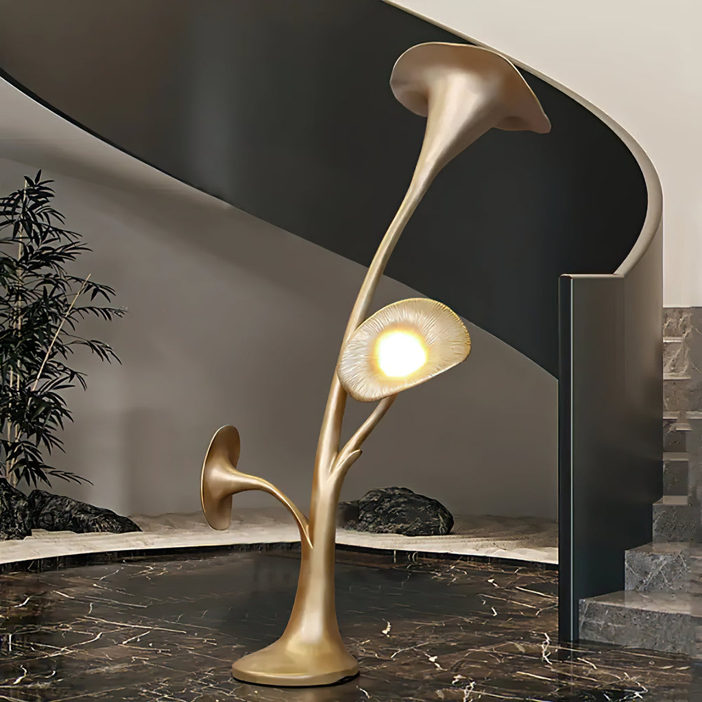 Petunia Sculpture Floor Lamp - ZozHome