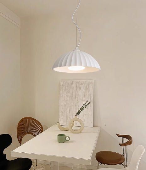 Pleated Pendant Light