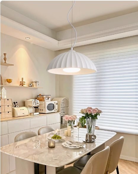 Pleated Pendant Light