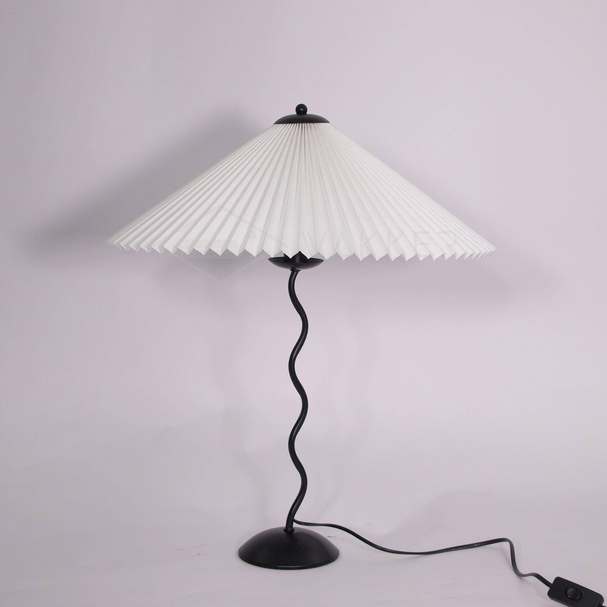 Pleated Table Lamp