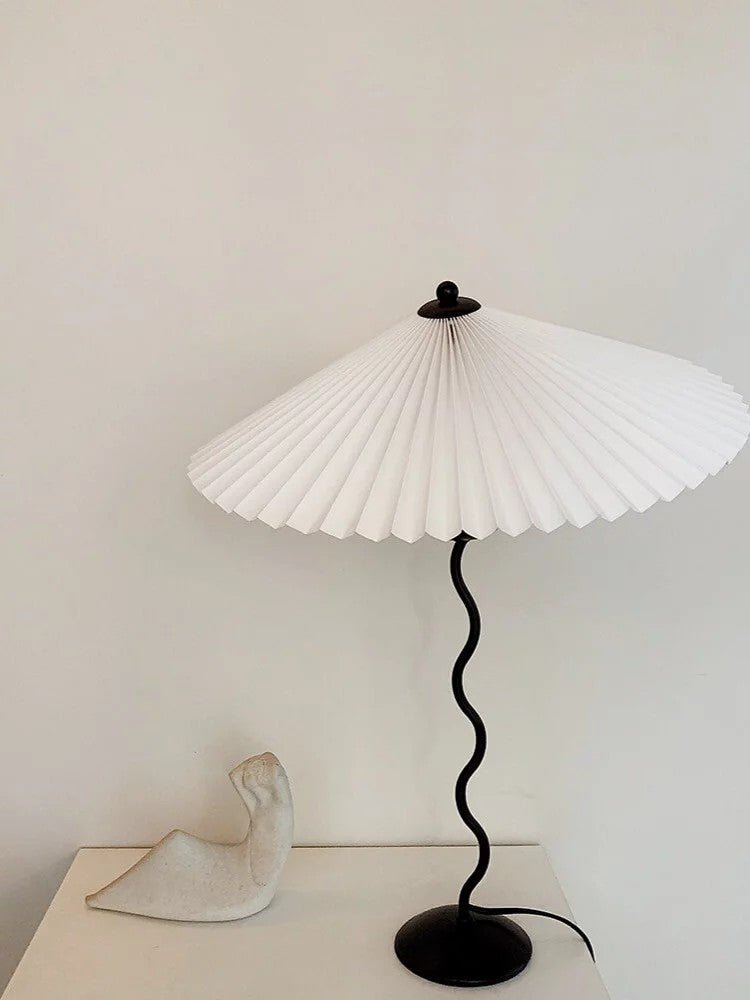 Pleated Table Lamp