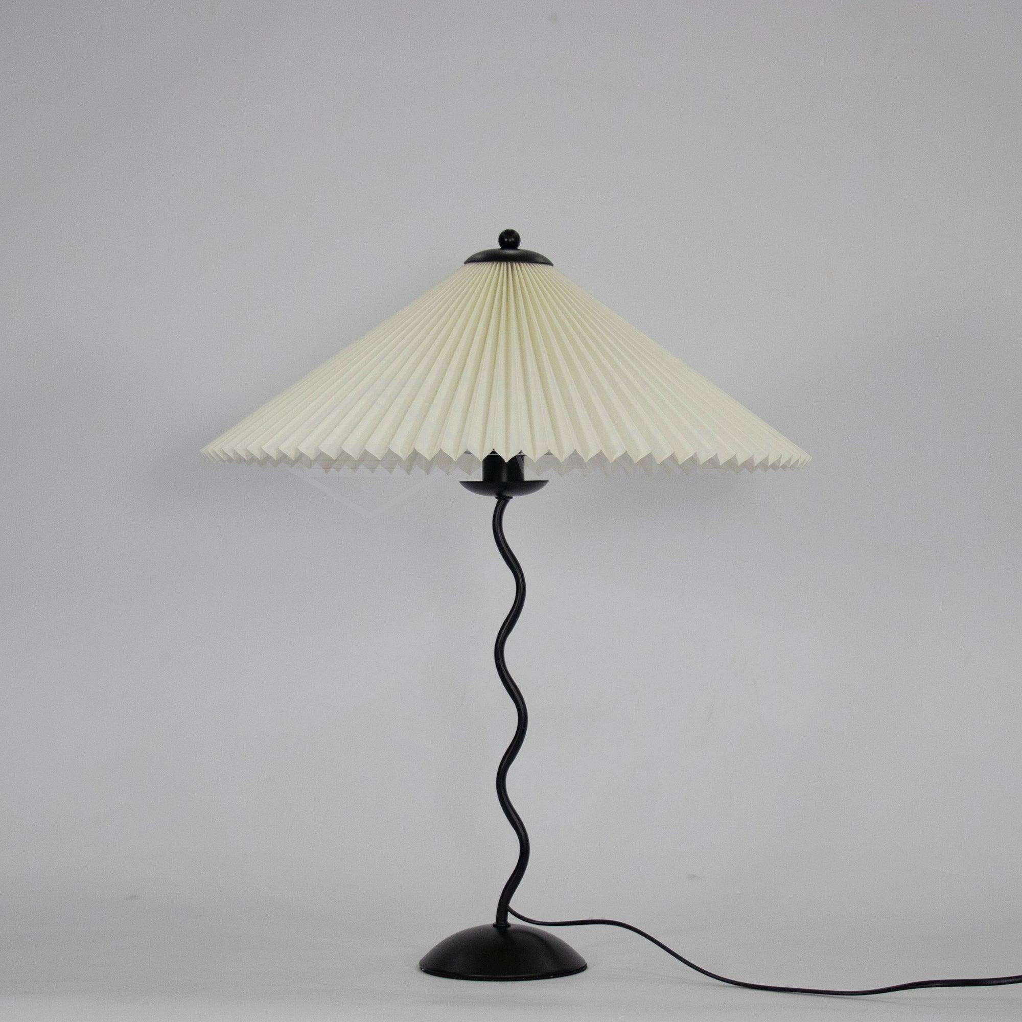 Pleated Table Lamp