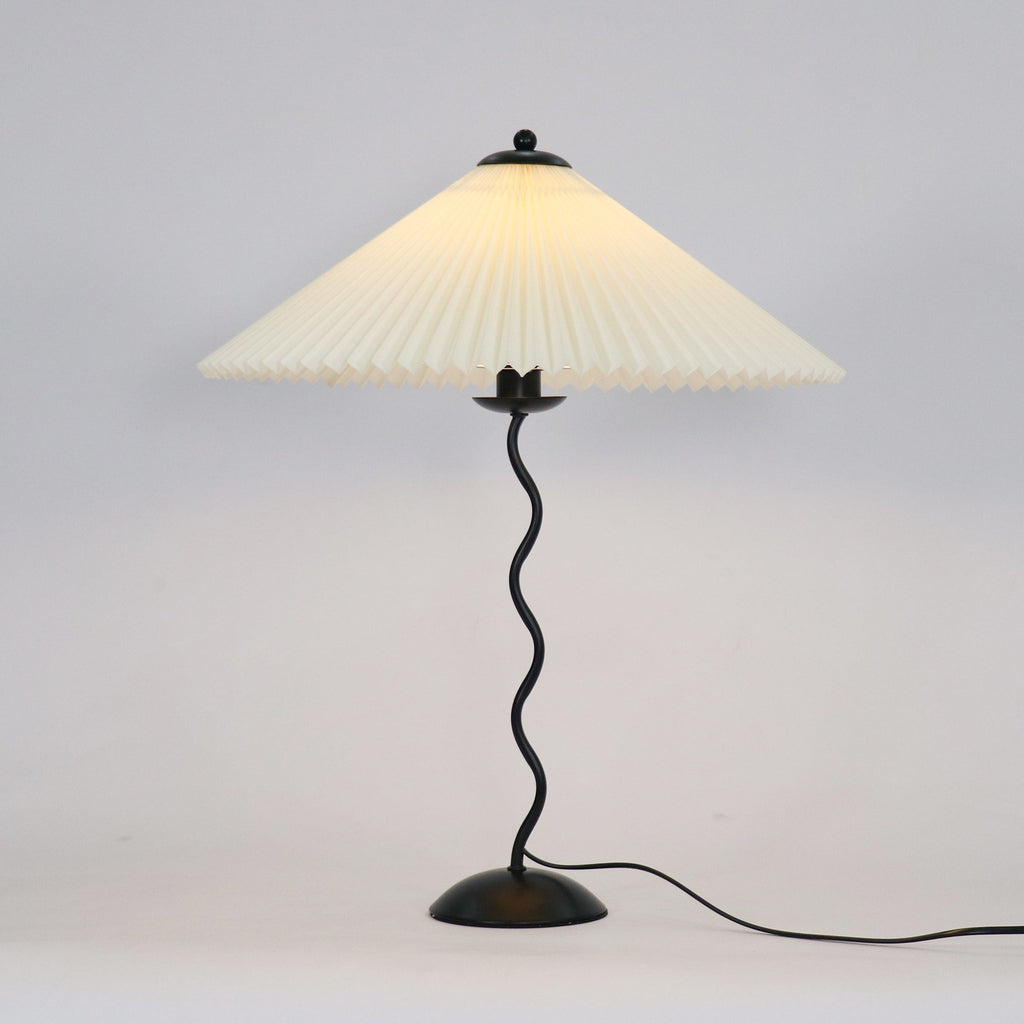 Pleated Table Lamp