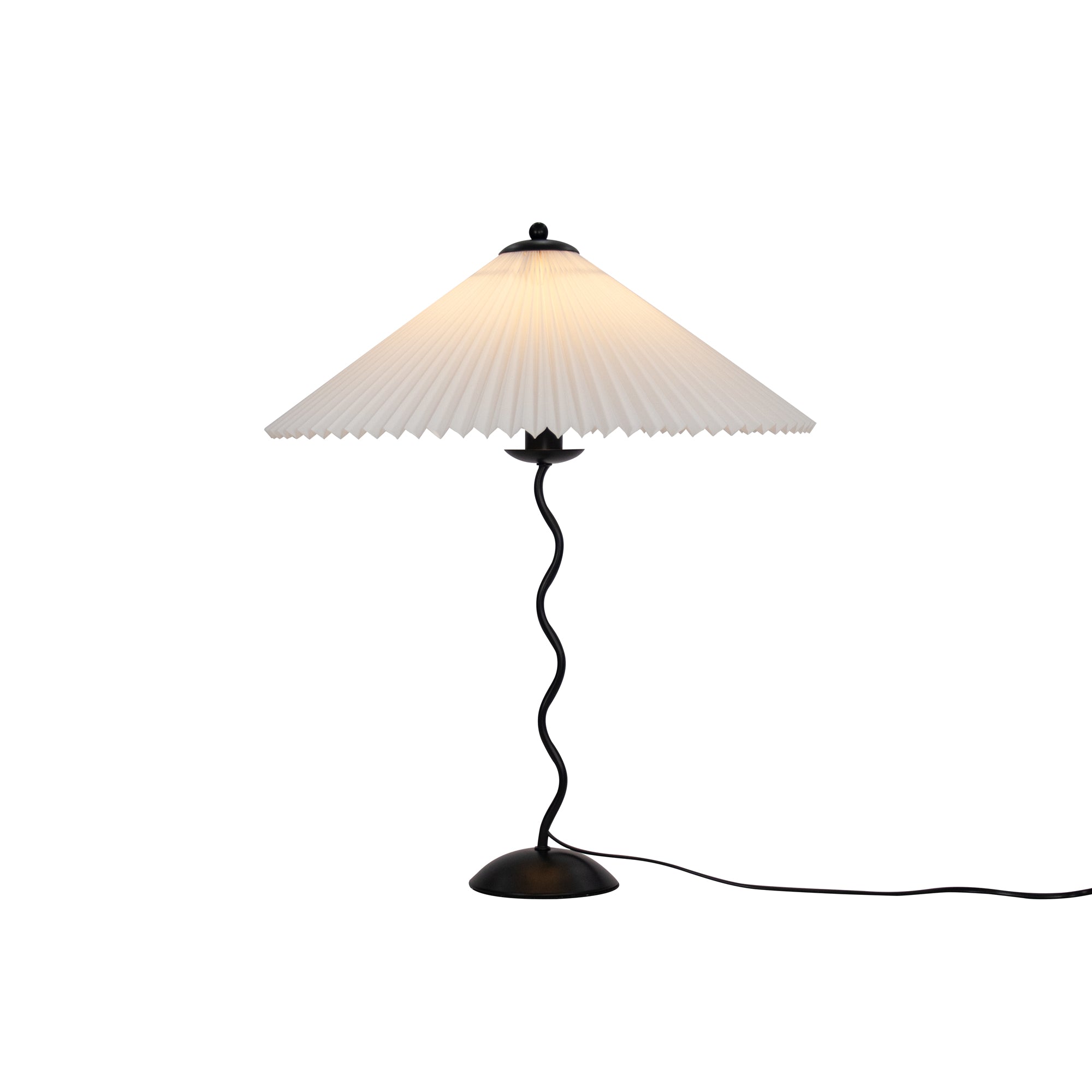 Pleated Table Lamp
