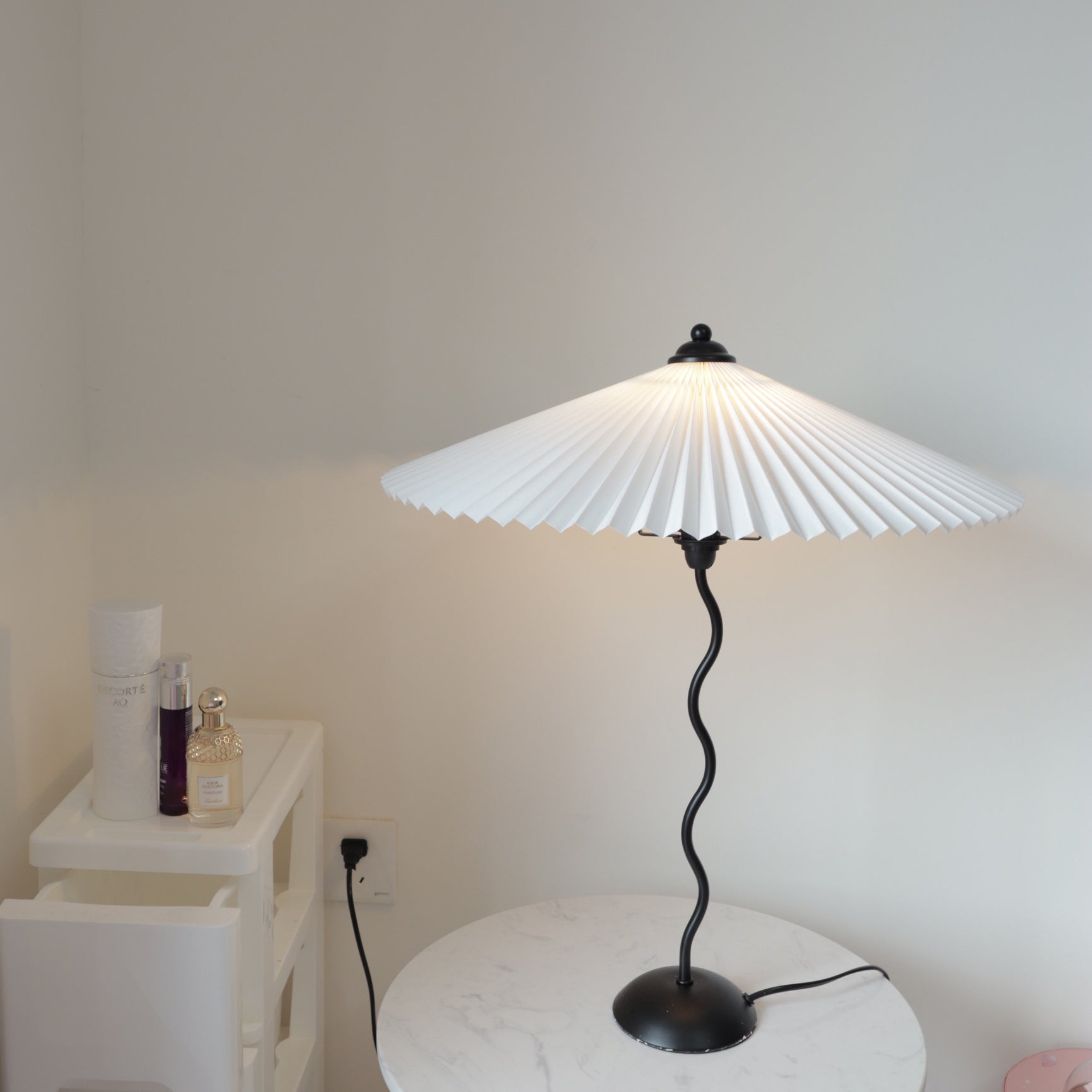 Pleated Table Lamp