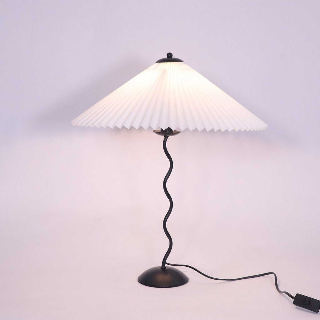 Pleated Table Lamp