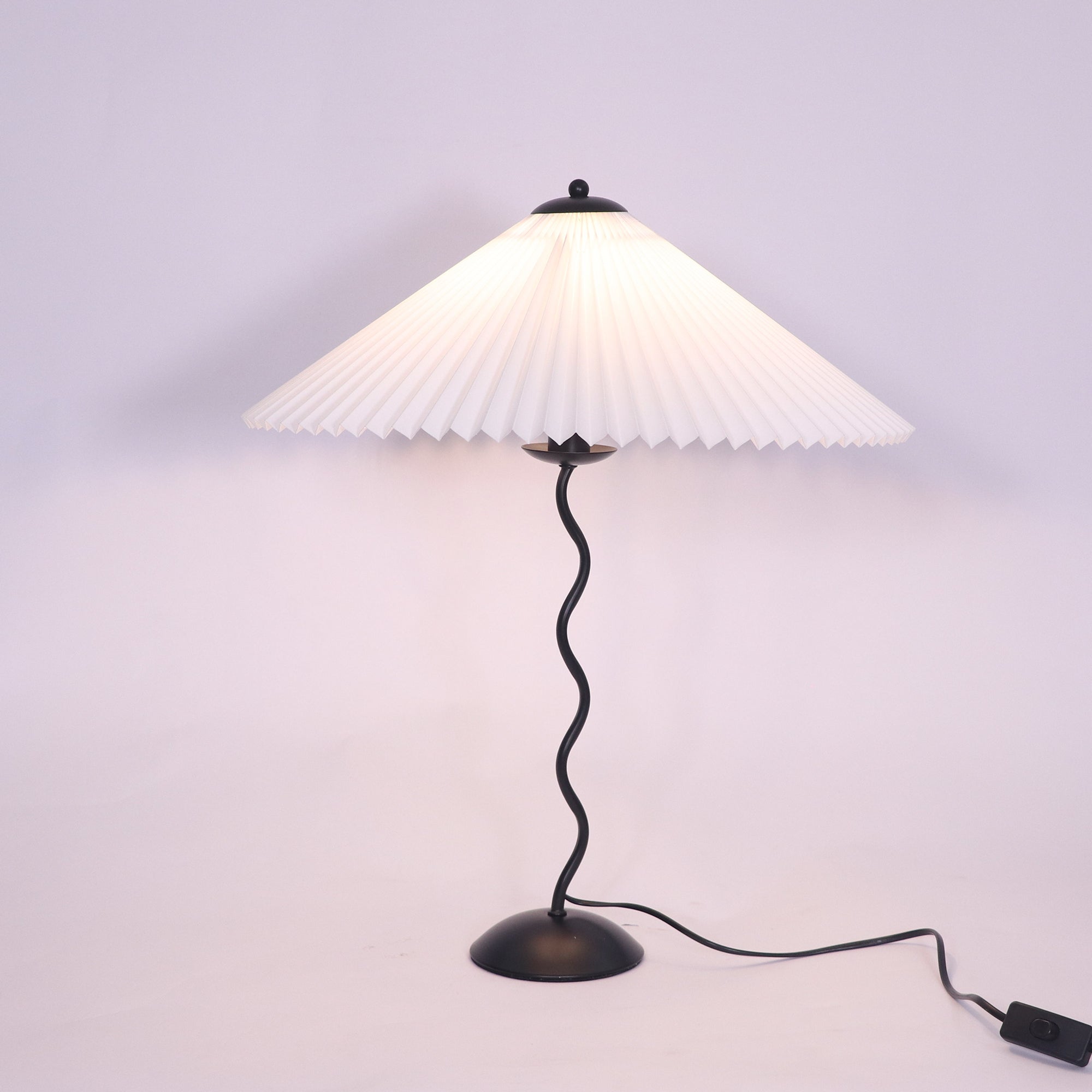 Pleated Table Lamp