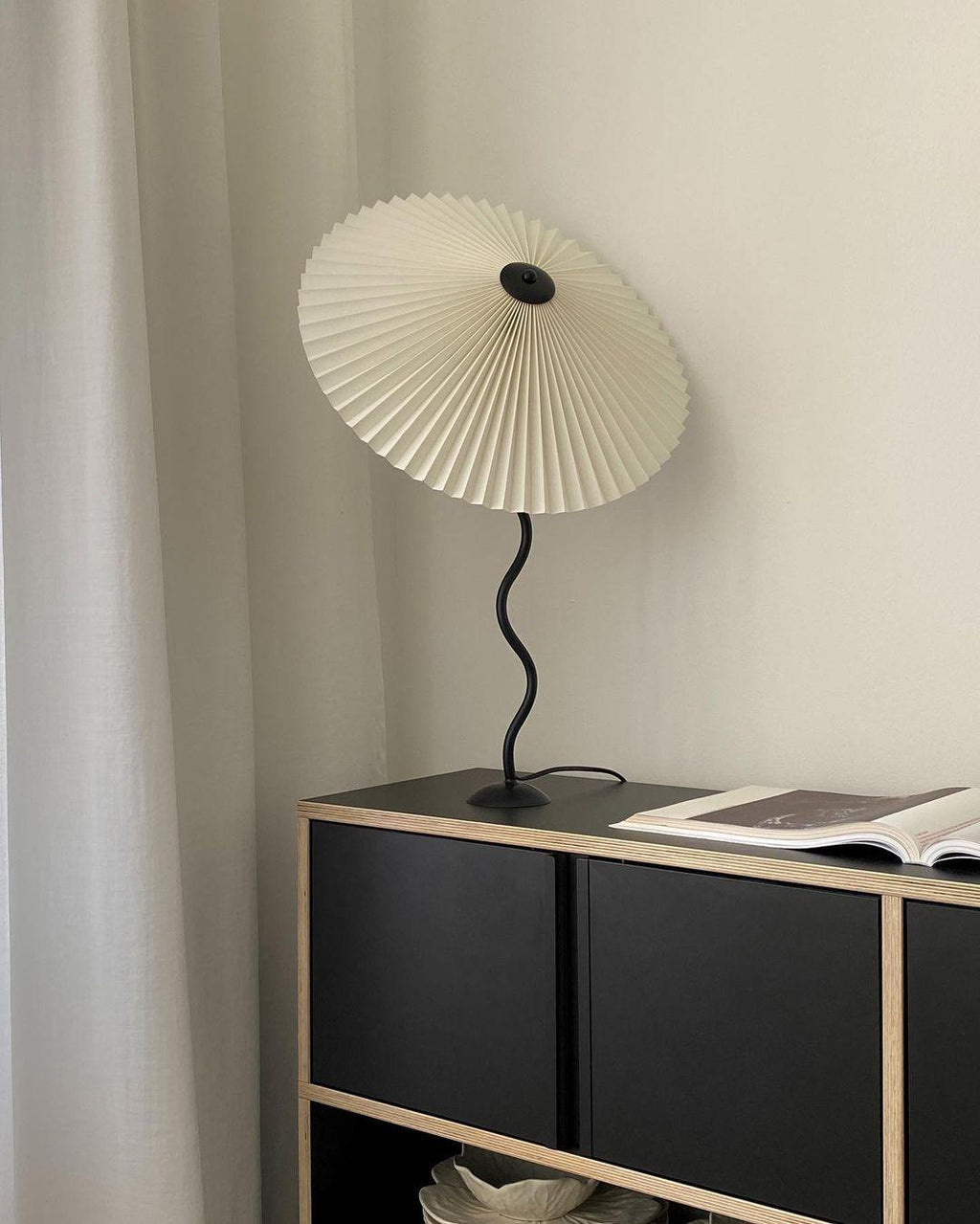 Pleated Table Lamp