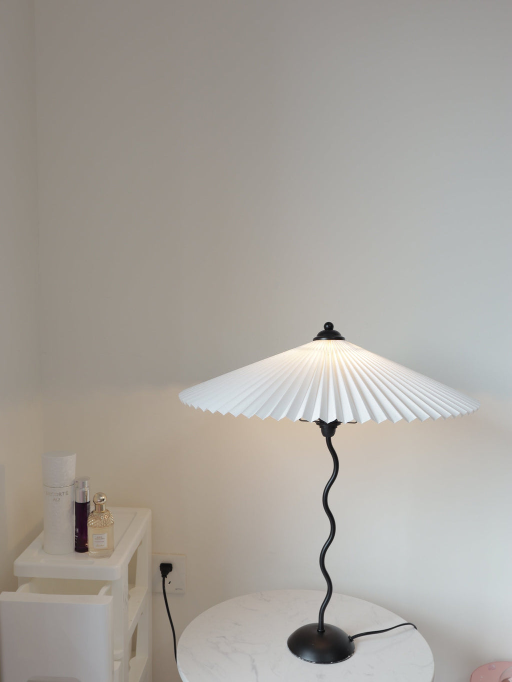 Pleated Table Lamp