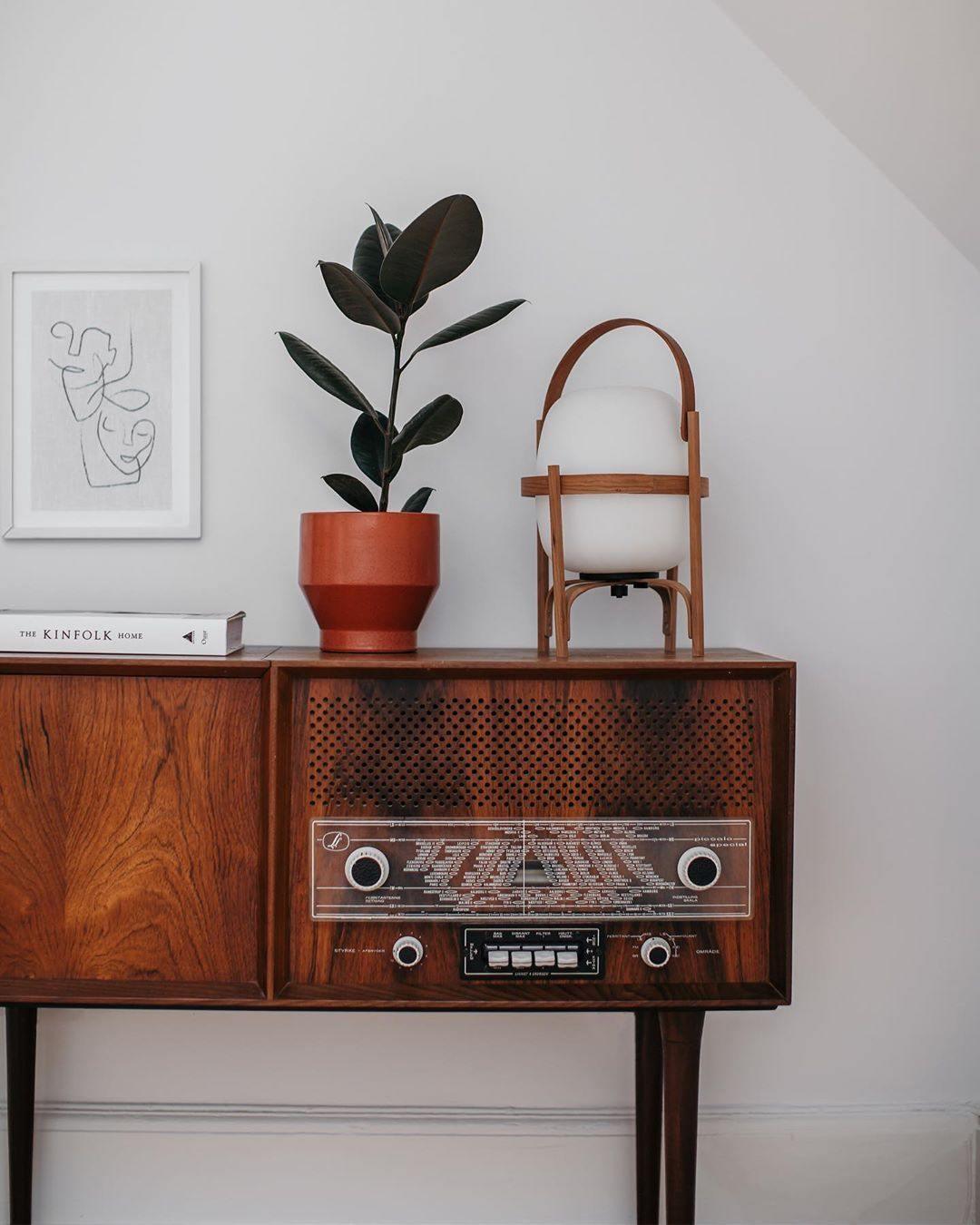 Portable Lantern Glass Table Lamp Type A