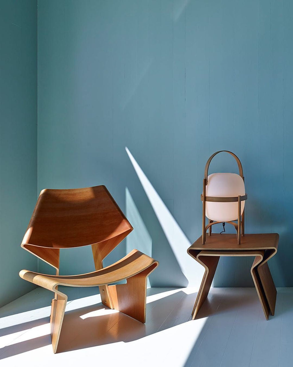 Portable Lantern Glass Table Lamp Type A