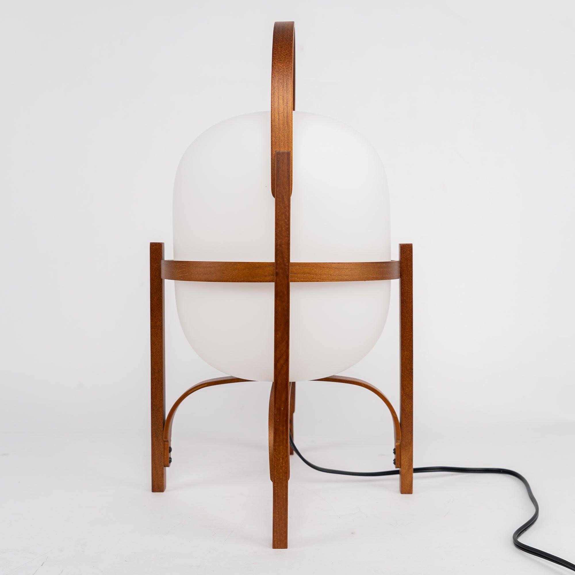 Portable Lantern Glass Table Lamp Type A