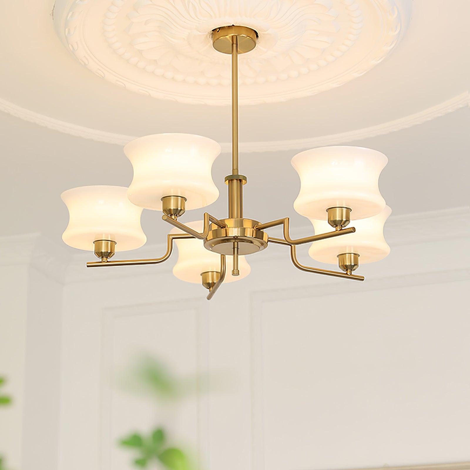 Pulley Chandelier