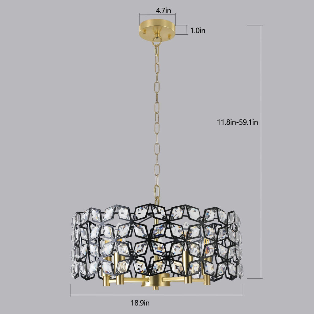 Radiant Reverie Luxury Crystal Chandelier