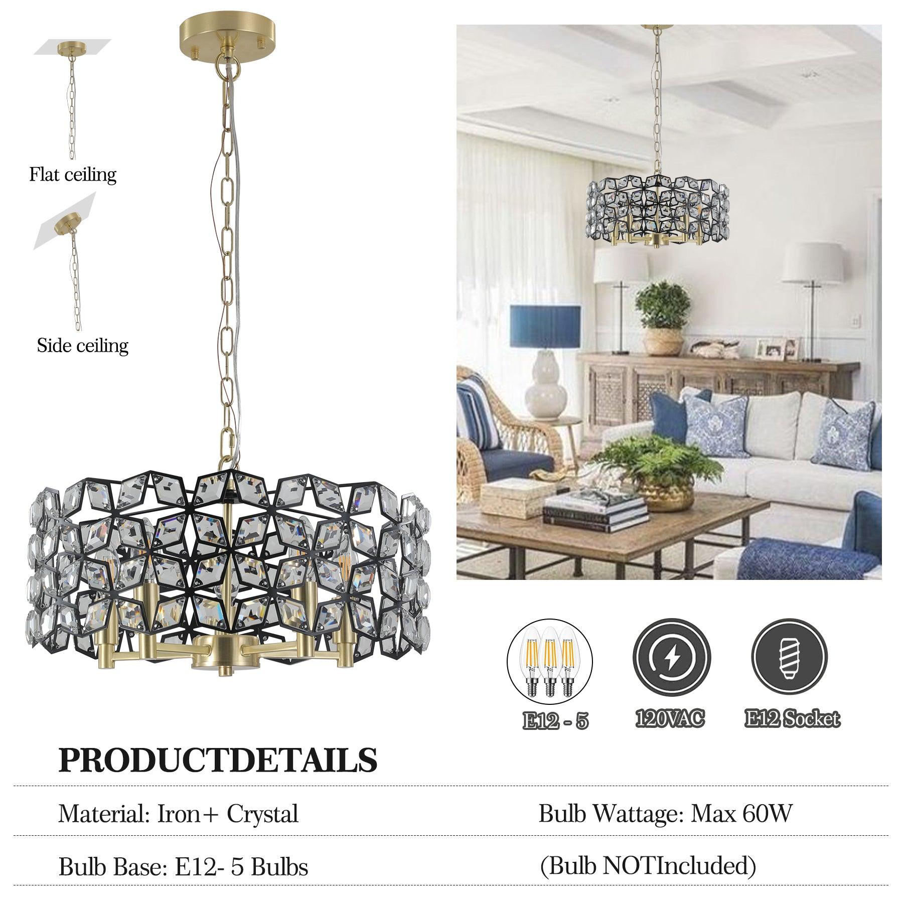 Radiant Reverie Luxury Crystal Chandelier