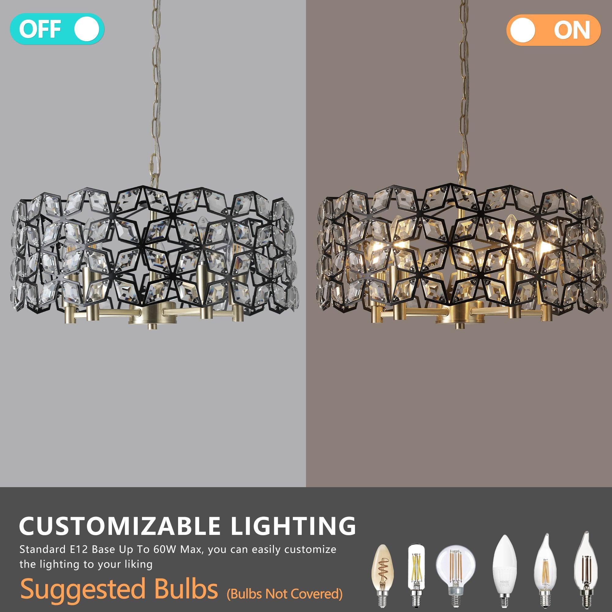Radiant Reverie Luxury Crystal Chandelier