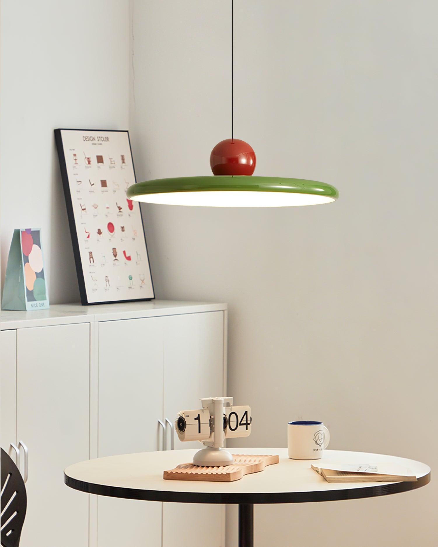 Red and Green Pendant Lamp