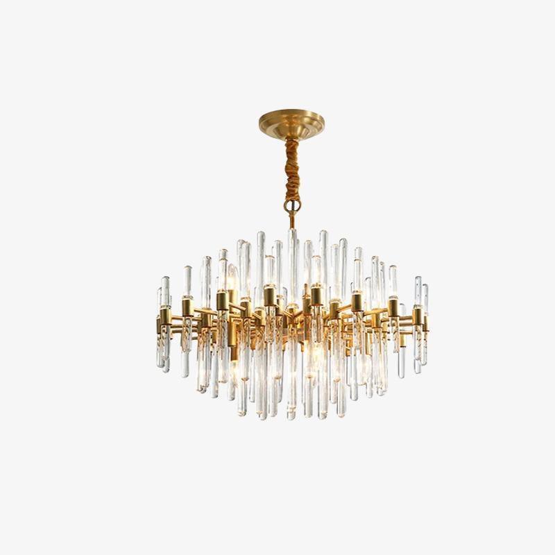 Regal Brass Chandelier