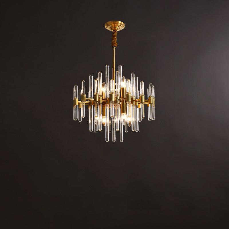 Regal Brass Chandelier